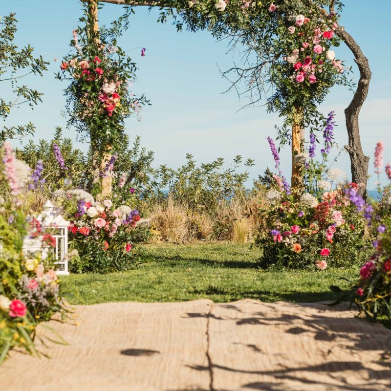 The Lawn with Sea View